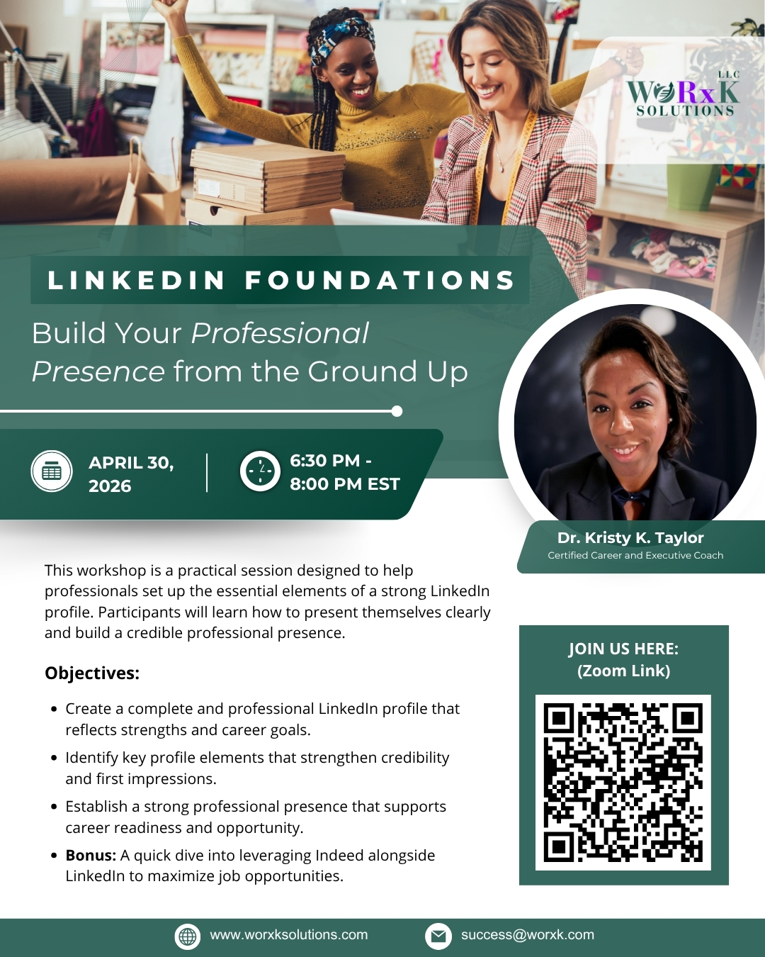 LinkedIn Foundations Workshop Flyer (2)